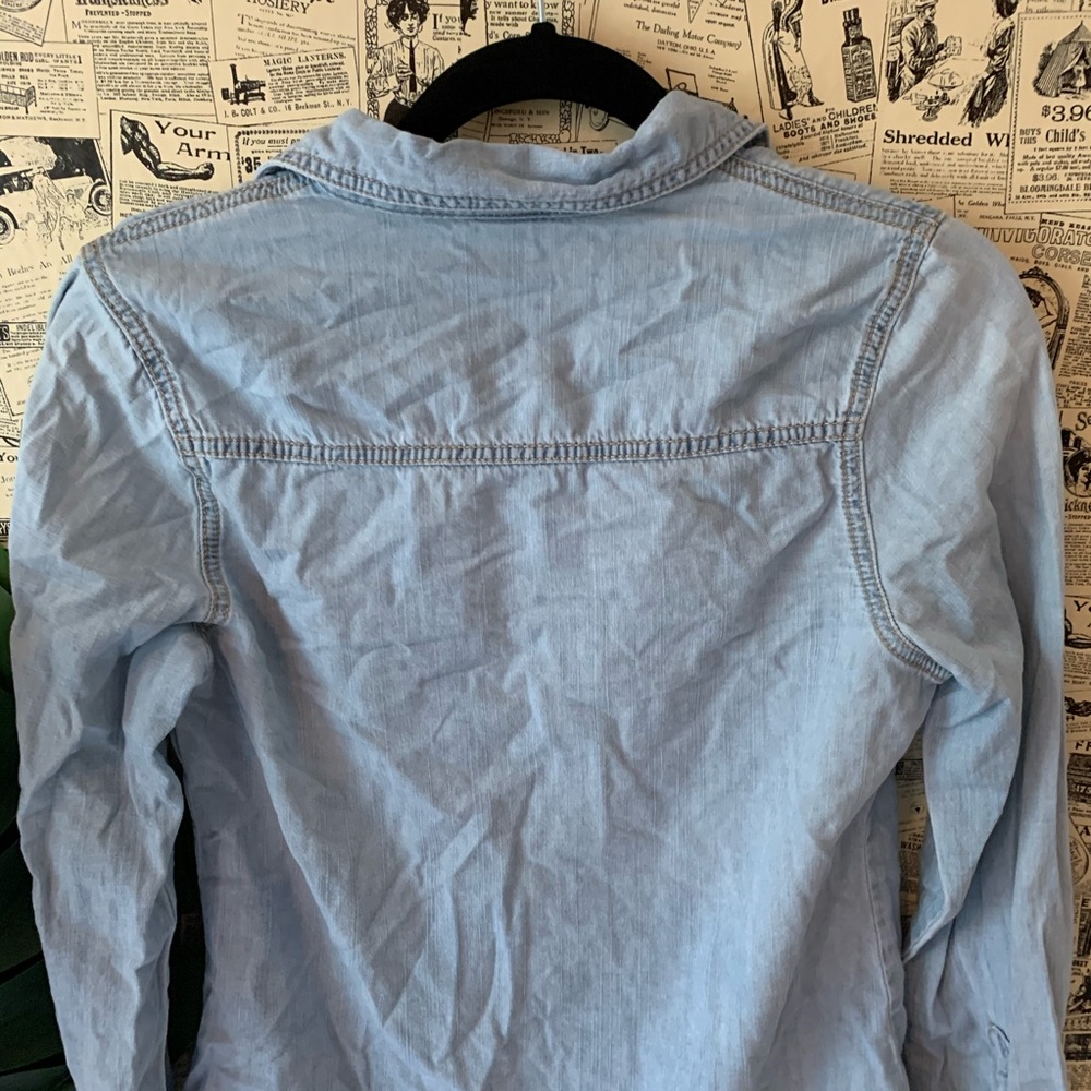 Mossimo Target Brand Button Down T-Shirt SZ Small - Picture 8 of 8